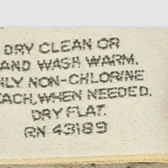 VTG 80s Susan Bristol Hand Embroidered Wool Cable Knit Cardigan M Black #234H - Picture 8 of 8